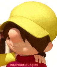 Gif animé Boule et Bill Pouf